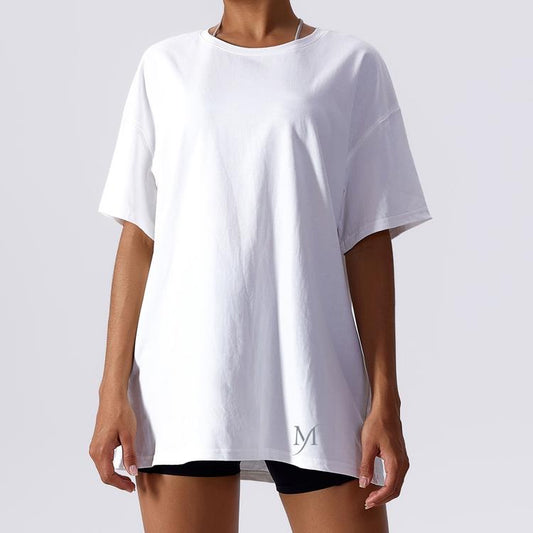 YM OVERSIZED TEE [WHITE]